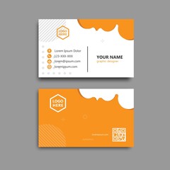 Business card Template Design, can be used immediately