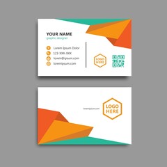 Business card Template Design, can be used immediately