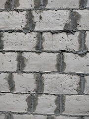 white brick wall