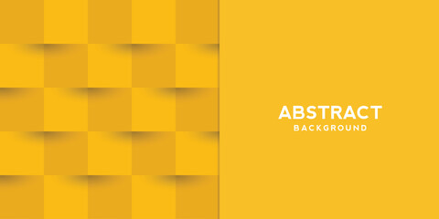 Geometric yellow background.
