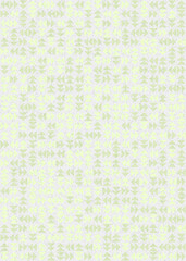 Abstract Geometric Pattern generative computational art illustration