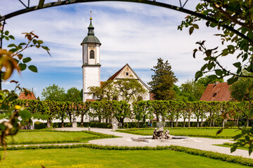 Katholische Kirche im Allgäu - obrazy, fototapety, plakaty