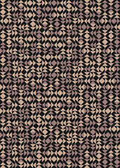 Abstract Geometric Pattern generative computational art illustration