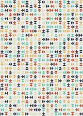 Abstract Geometric Pattern generative computational art illustration