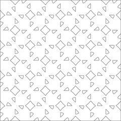  Vector pattern with symmetrical elements . Repeating geometric tiles from striped elements. black patterns.