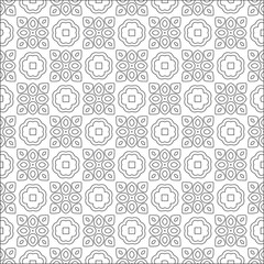 Design monochrome grating pattern,black and white patterns.Repeating geometric tiles from striped elements. black otnament.