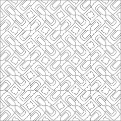 Fototapeta premium Design monochrome grating pattern,black and white patterns.Repeating geometric tiles from striped elements. black otnament.