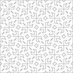 Design monochrome grating pattern,black and white patterns.Repeating geometric tiles from striped elements. black otnament.
