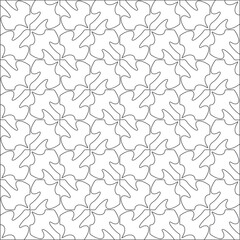 Design monochrome grating pattern,black and white patterns.Repeating geometric tiles from striped elements. black otnament.