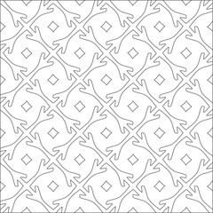 Design monochrome grating pattern,black and white patterns.Repeating geometric tiles from striped elements. black otnament.