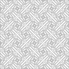Design monochrome grating pattern,black and white patterns.Repeating geometric tiles from striped elements. black otnament.