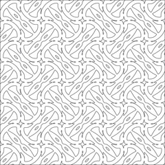 Design monochrome grating pattern,black and white patterns.Repeating geometric tiles from striped elements. black otnament.