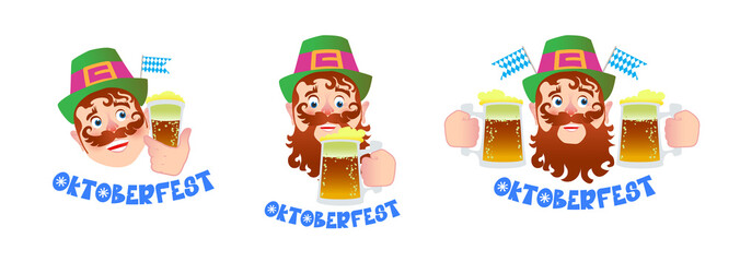 Beer and alcohol pattern with calligraphy text on yellow backdrop.