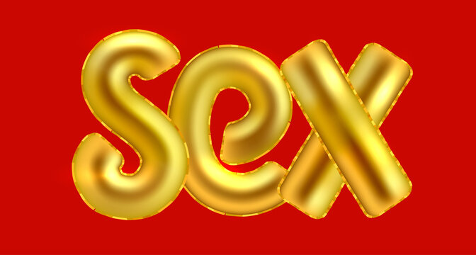 Sex toys are in the white background. Idea for advertising a sex shop. Vector illustration.