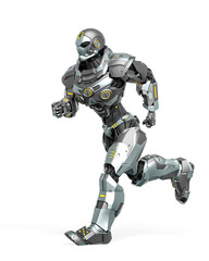 space knight is running