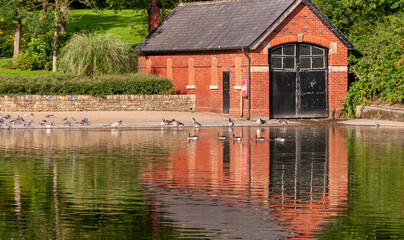 Buildings in Alexandra Park Oldham