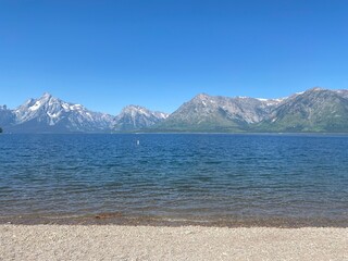 lake in the mountains