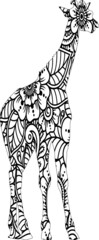  giraffe coloring pages