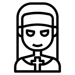 nun icon
