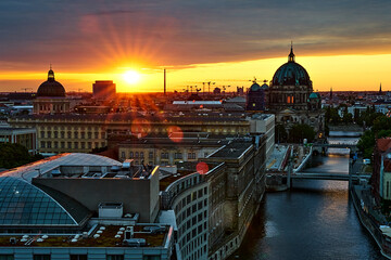 Sunset Berliner Dom