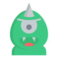 monster flat icon