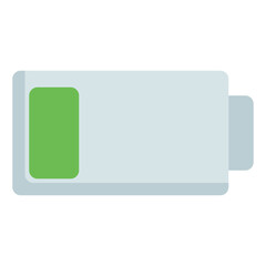 low battery flat icon