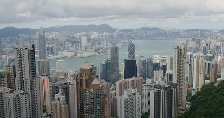 Hong Kong 30 May 2021: Hong Kong city
