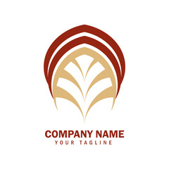 abstract geometric crown shield logo. Great for companies, consulting, education, learning, organizations