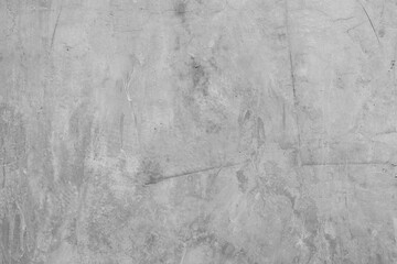 Fototapeta premium Old wall texture cement dirty gray with black background abstract grey and silver color design are light with white background.