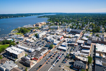 Aerial Drone of Red Bank New Jersey 