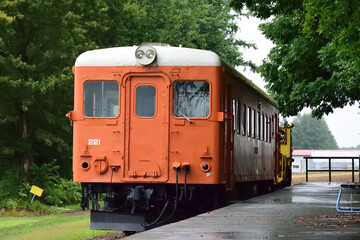 Fototapeta premium 旧国鉄広尾線幸福駅