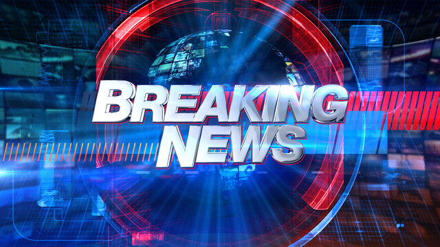 Breaking News - Broadcast TV Animation Graphic Title