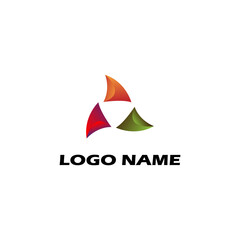Modern company business logos. vector illustration