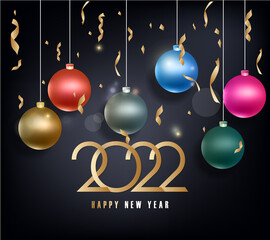 Happy new year 2022 - year of the Tiger. Lunar New Year banner design template.