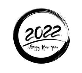 Happy new year 2022 - year of the Tiger. Lunar New Year banner design template.