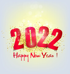 Happy Chinese new year 2022 - year of the Tiger. Lunar New Year banner design template.