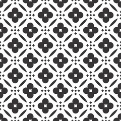 Damask Style Pattern Background - BW texture - Vector design for Textile print of fabric, linen, chiffon, velvet, silk variety
