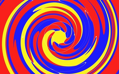 abstract color background with spiral