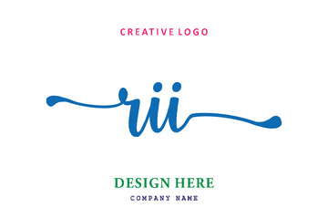RII lettering logo is simple, easy to understand and authoritative
