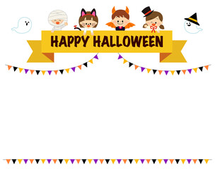 ハロウィン　子どもとお化けの楽しいハロウィンパーティー