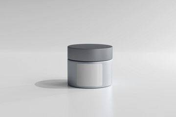 Glass Cosmetic Jar