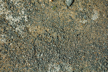 Background, small stones of gray color on a ground. High quality photo