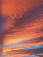 sky at sunset