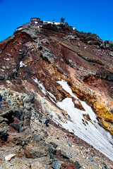 rock in the mountains of the caucasus
