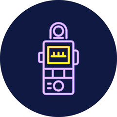 light meter neon icon