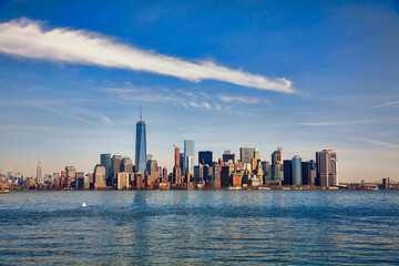 Naklejka premium Lower Manhattan, New York