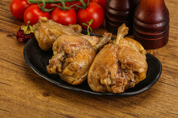 Rabbit stew in spicy sauce