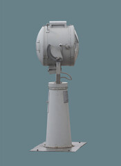 Ship signal searchlight.