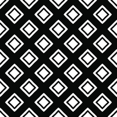  floral seamless pattern background.Geometric ornament for wallpapers and backgrounds. Black and white pattern.