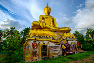 Buddha image, Phra Thun Jai, is housed Big Shape within Chiang Mai’s